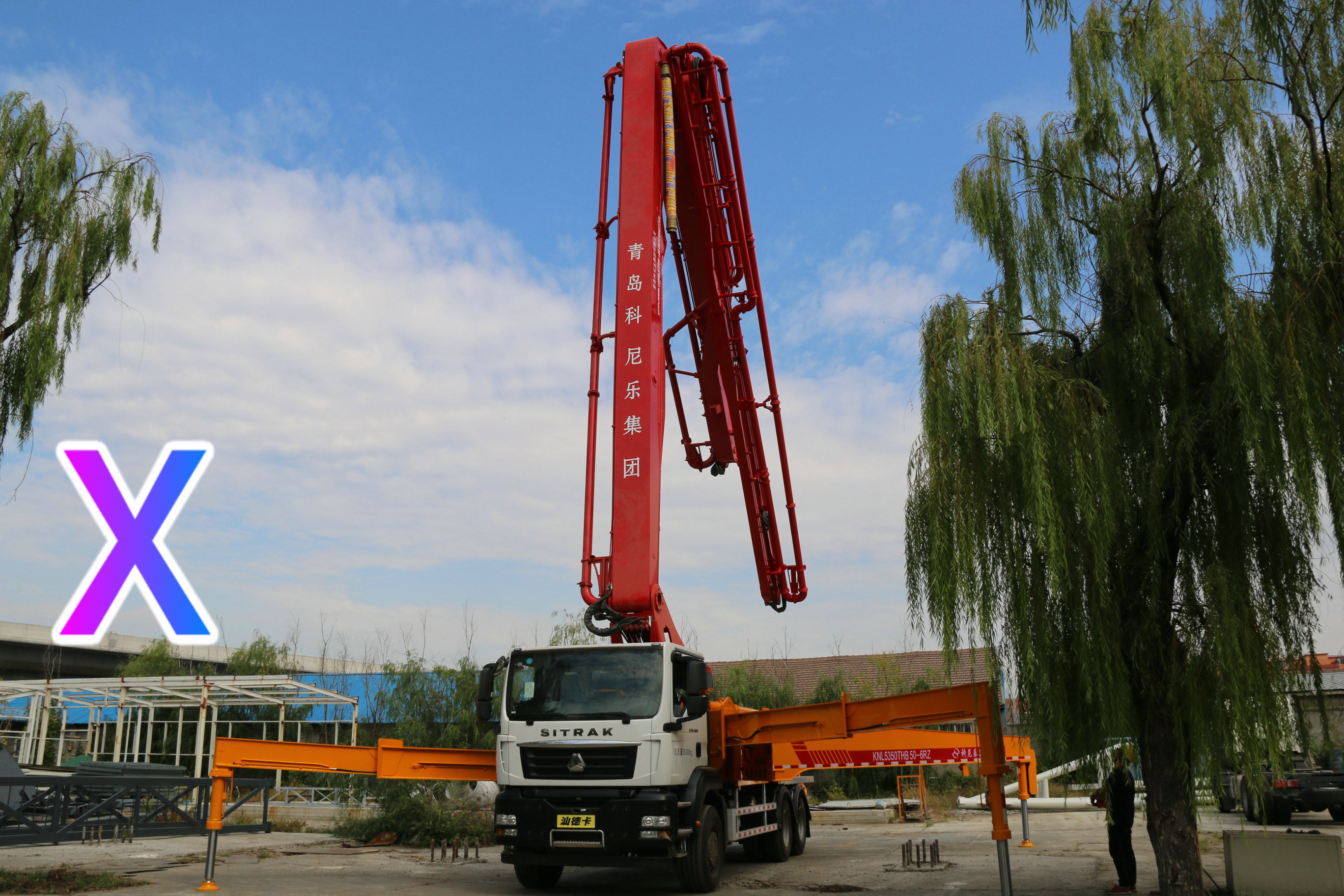 小型混凝土泵車(chē)