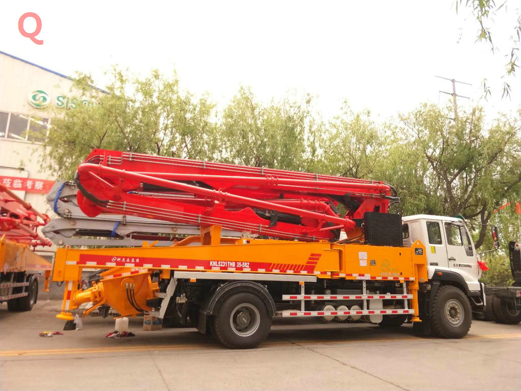 天泵 小型混凝土泵車 小型泵車