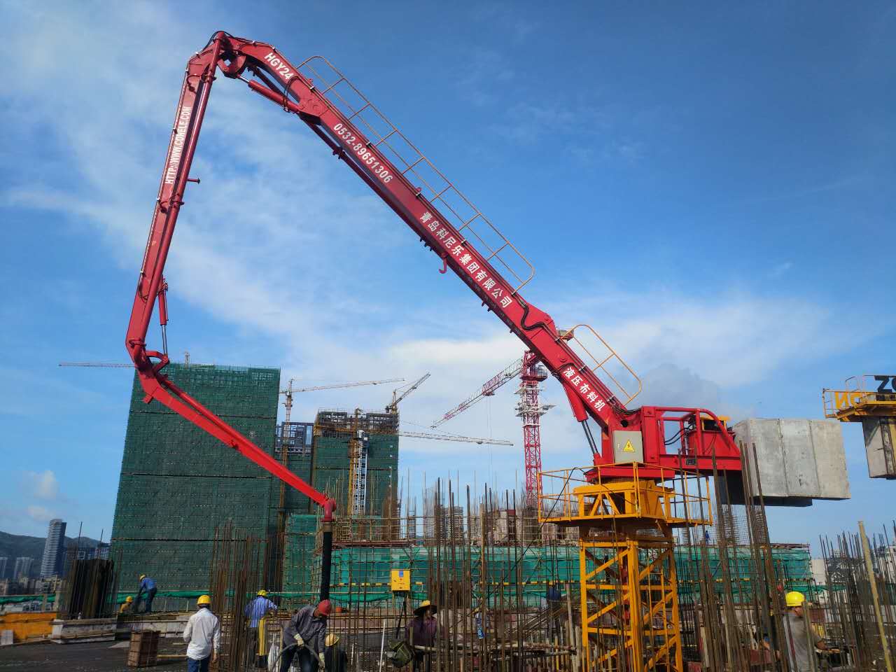 混凝土布料機，布料機
