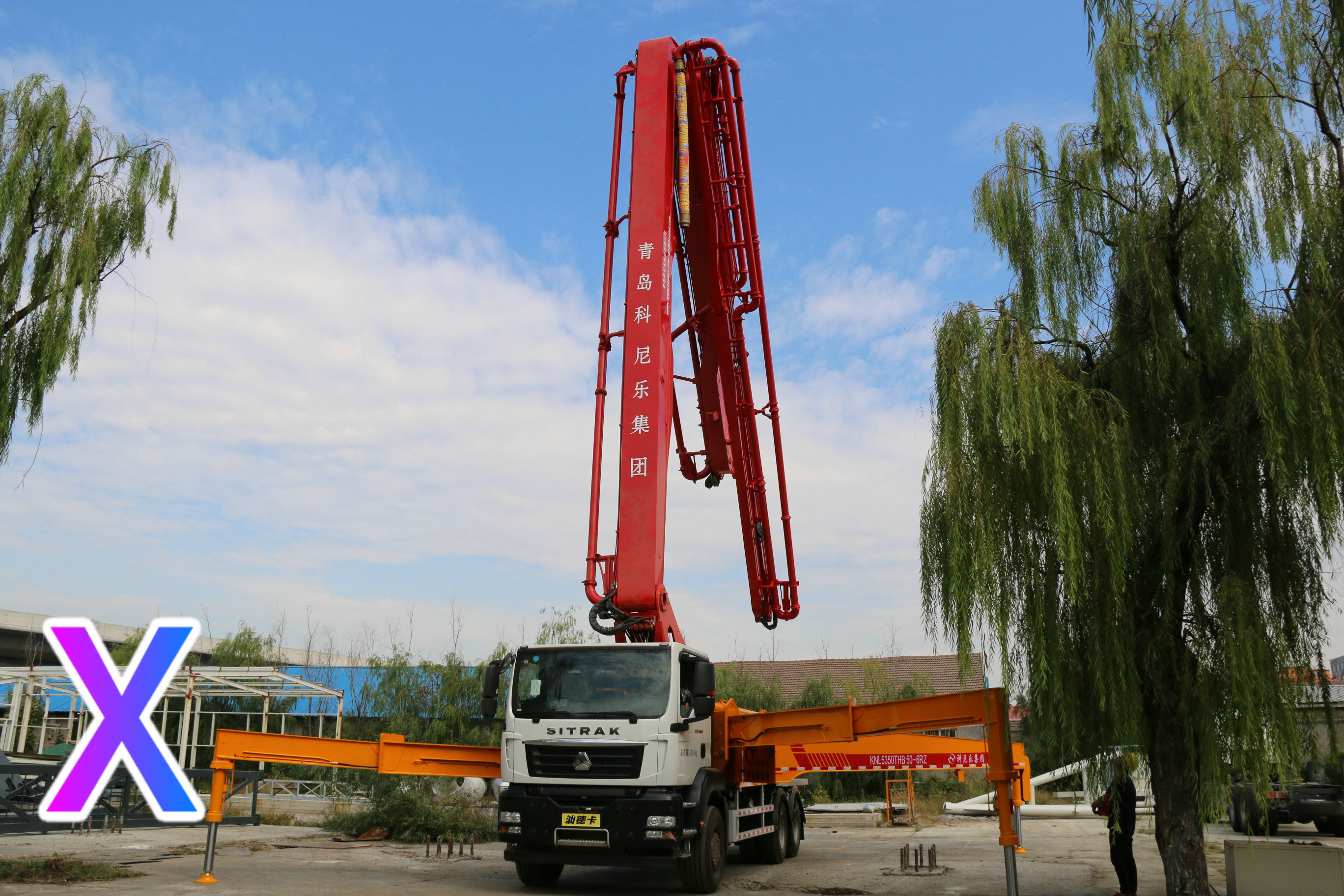 小型混凝土泵車(chē)