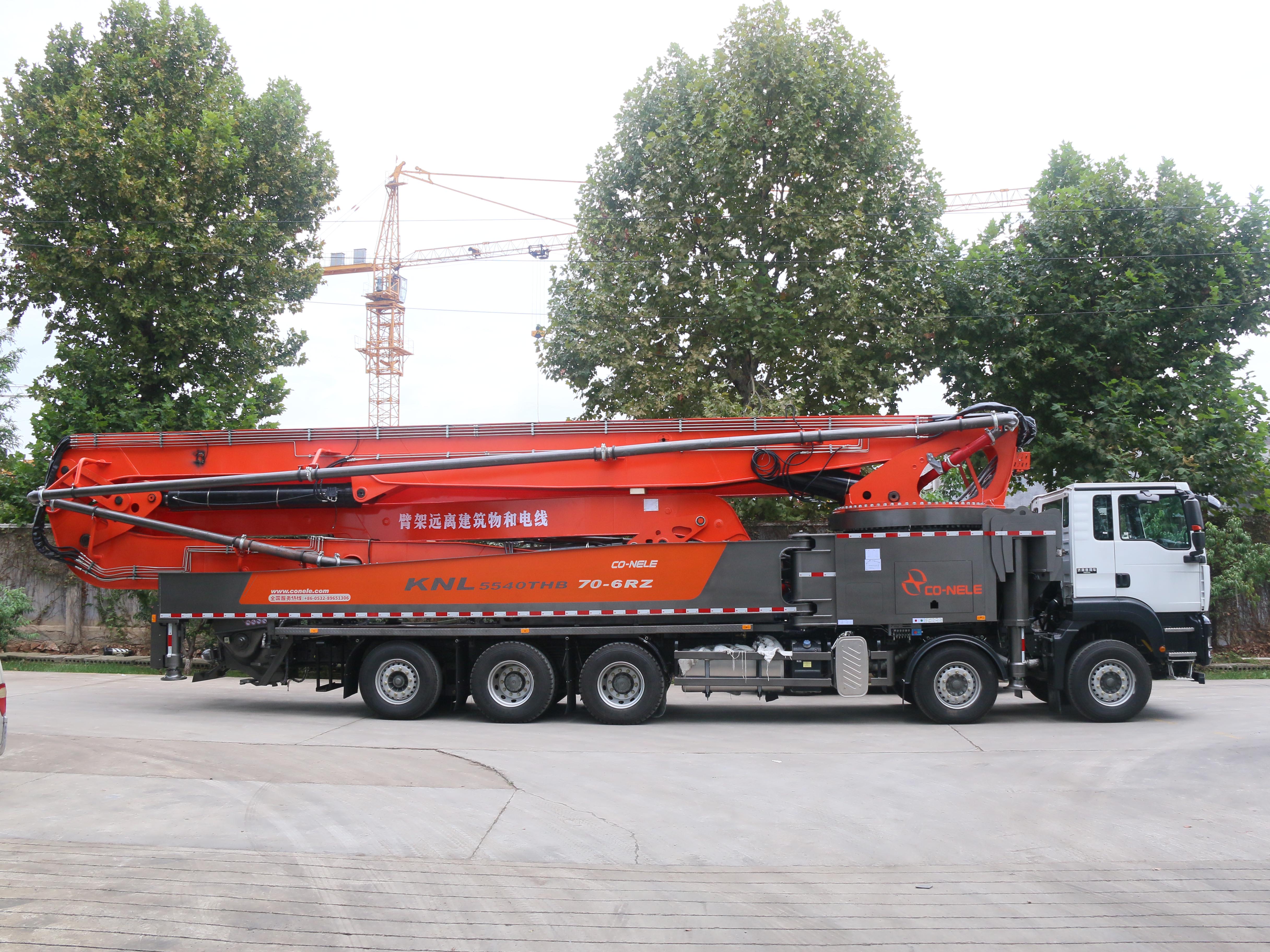 泵車(chē)臂架系統(tǒng)出故障時(shí)如何處理