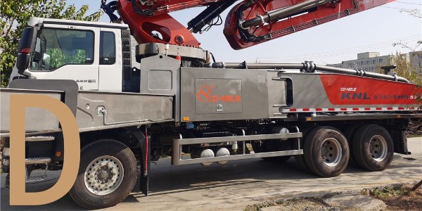 混凝土輸送管、料斗的清洗